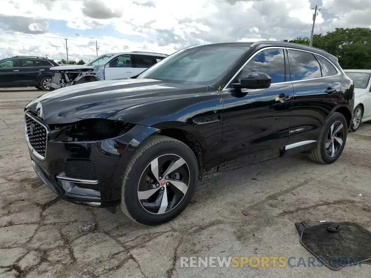 1 Photograph of a damaged car SADCJ2EX0PA718006 JAGUAR F-PACE 2023