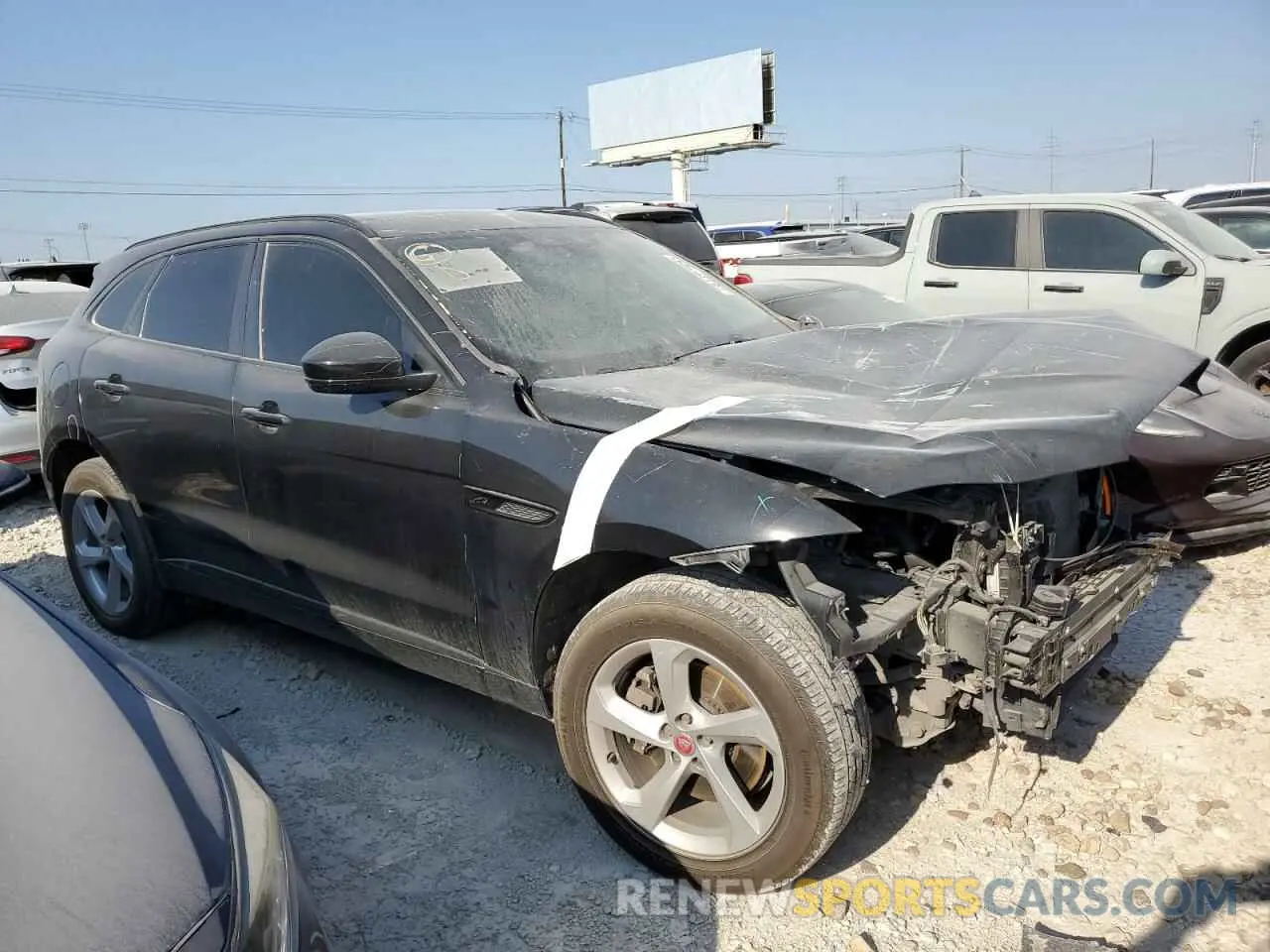 4 Photograph of a damaged car SADCJ2EX4PA705551 JAGUAR F-PACE 2023