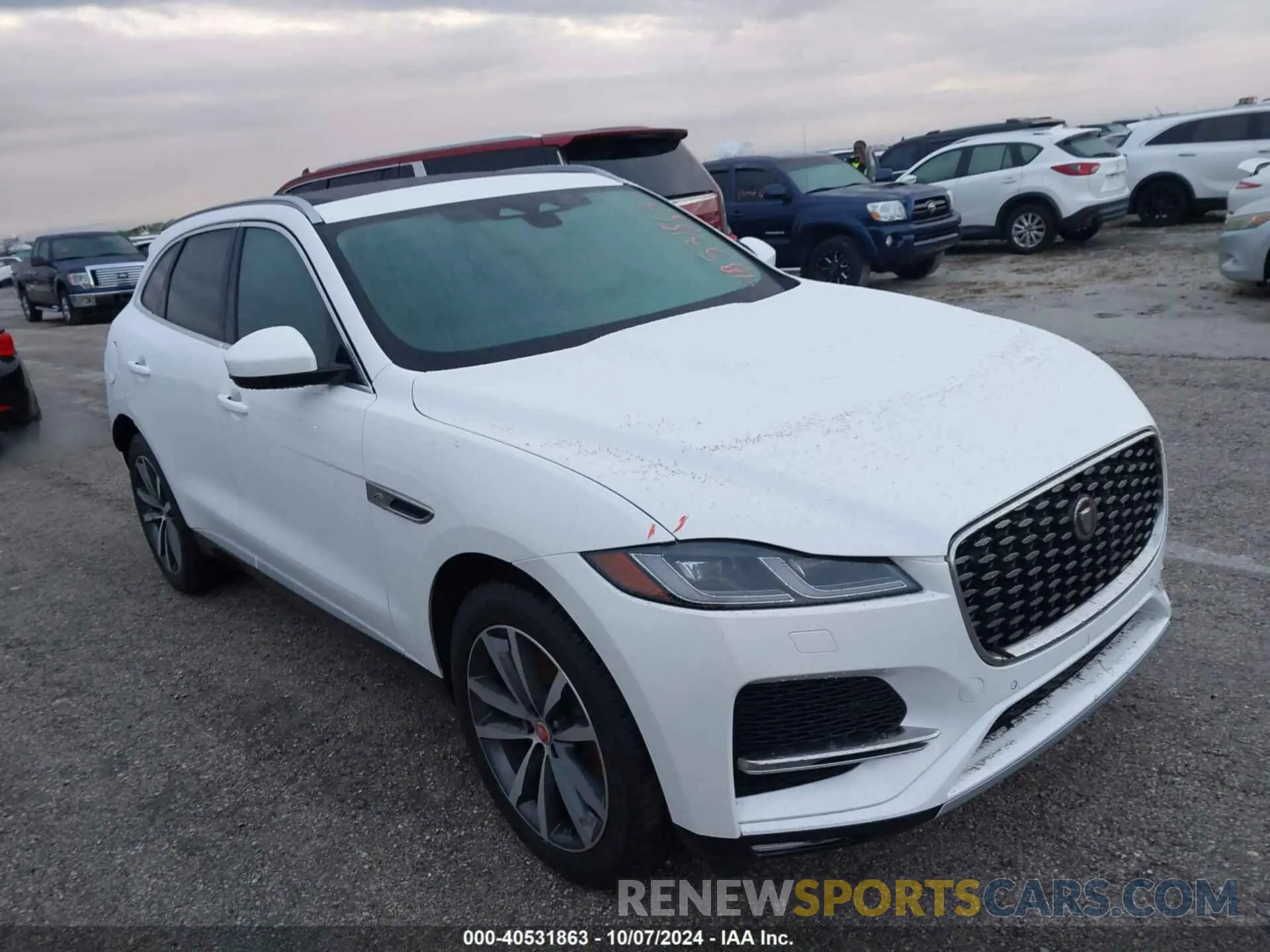 1 Photograph of a damaged car SADCJ2EX5PA714467 JAGUAR F-PACE 2023