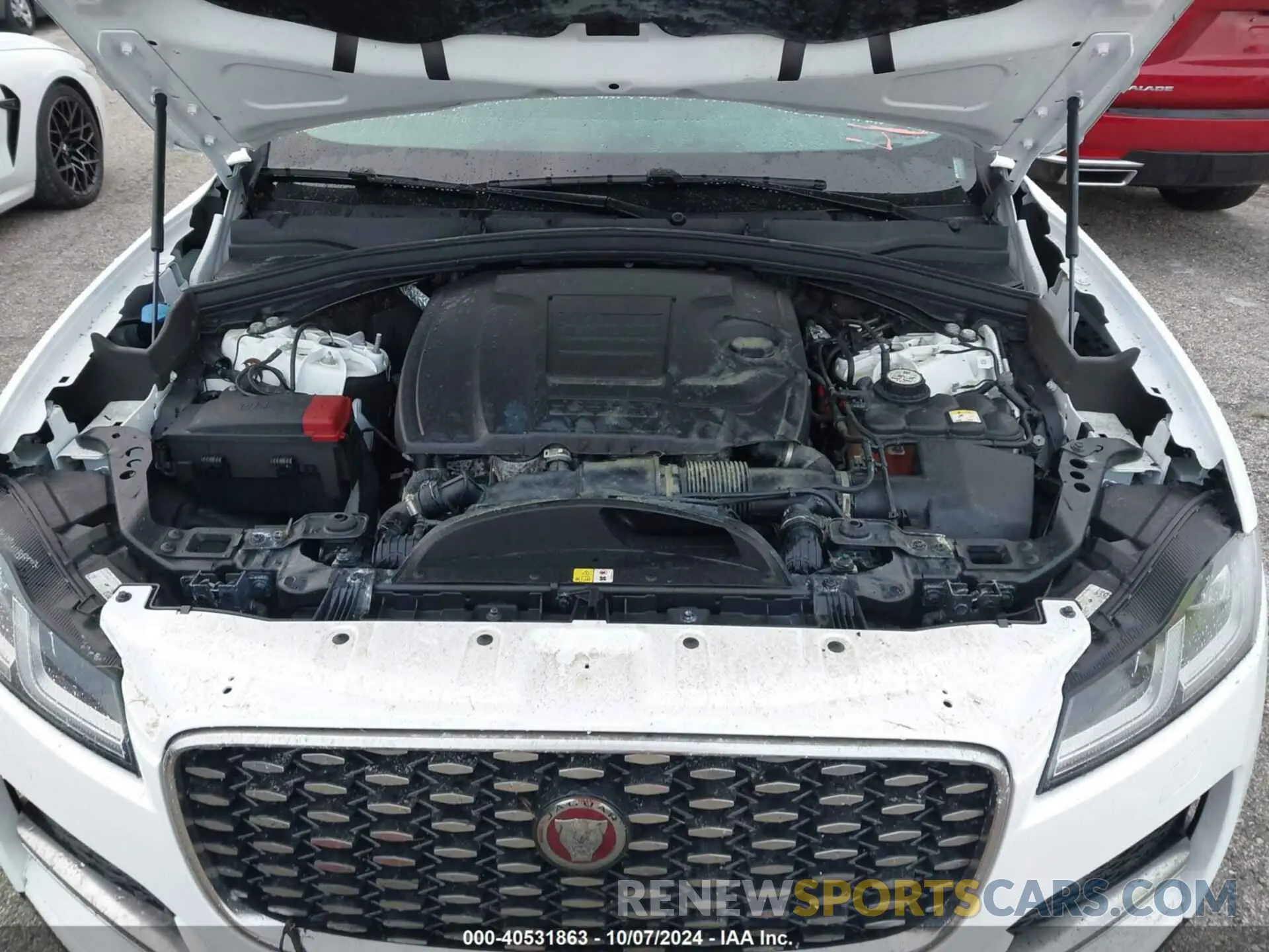 10 Photograph of a damaged car SADCJ2EX5PA714467 JAGUAR F-PACE 2023