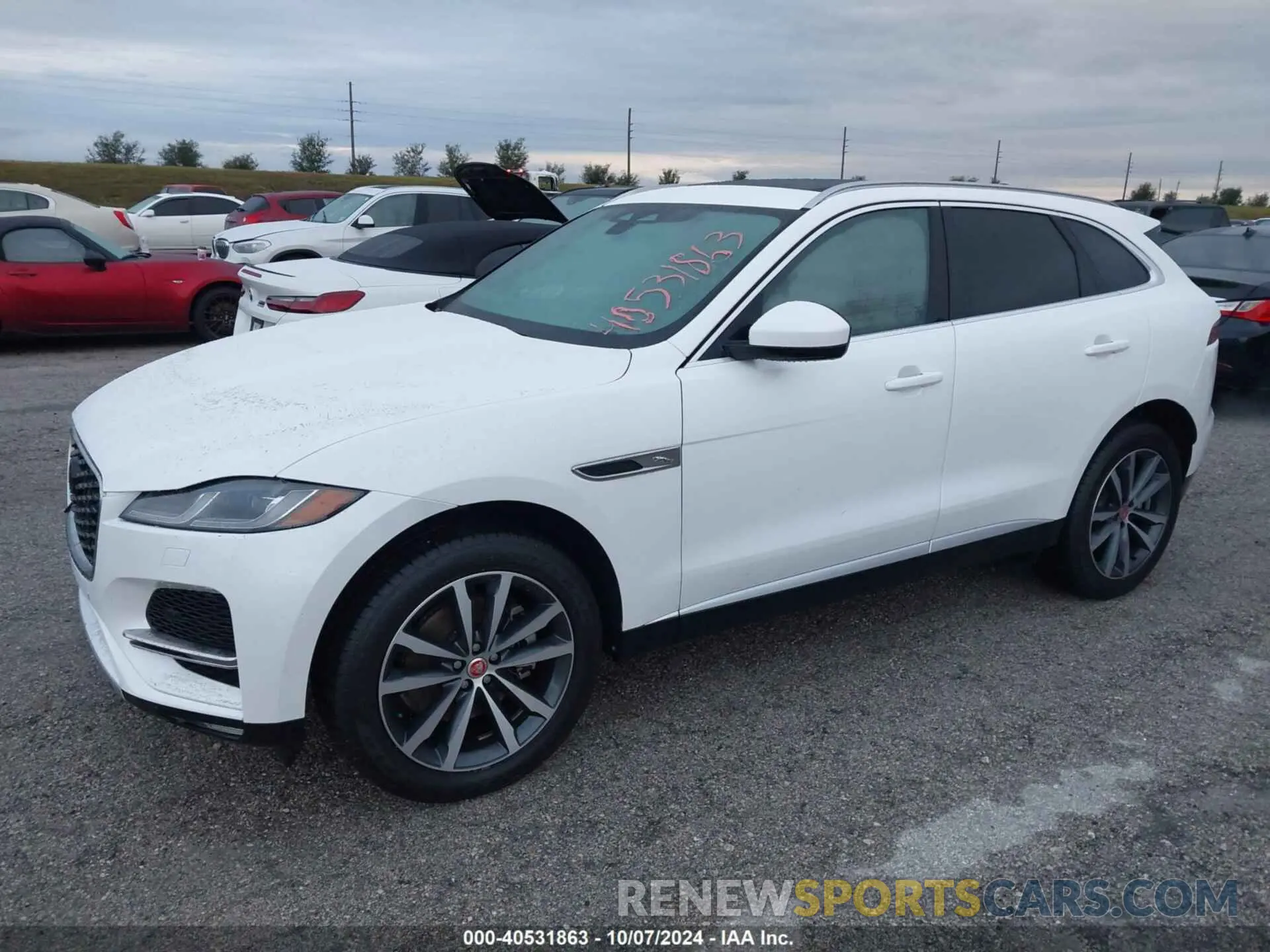 2 Photograph of a damaged car SADCJ2EX5PA714467 JAGUAR F-PACE 2023