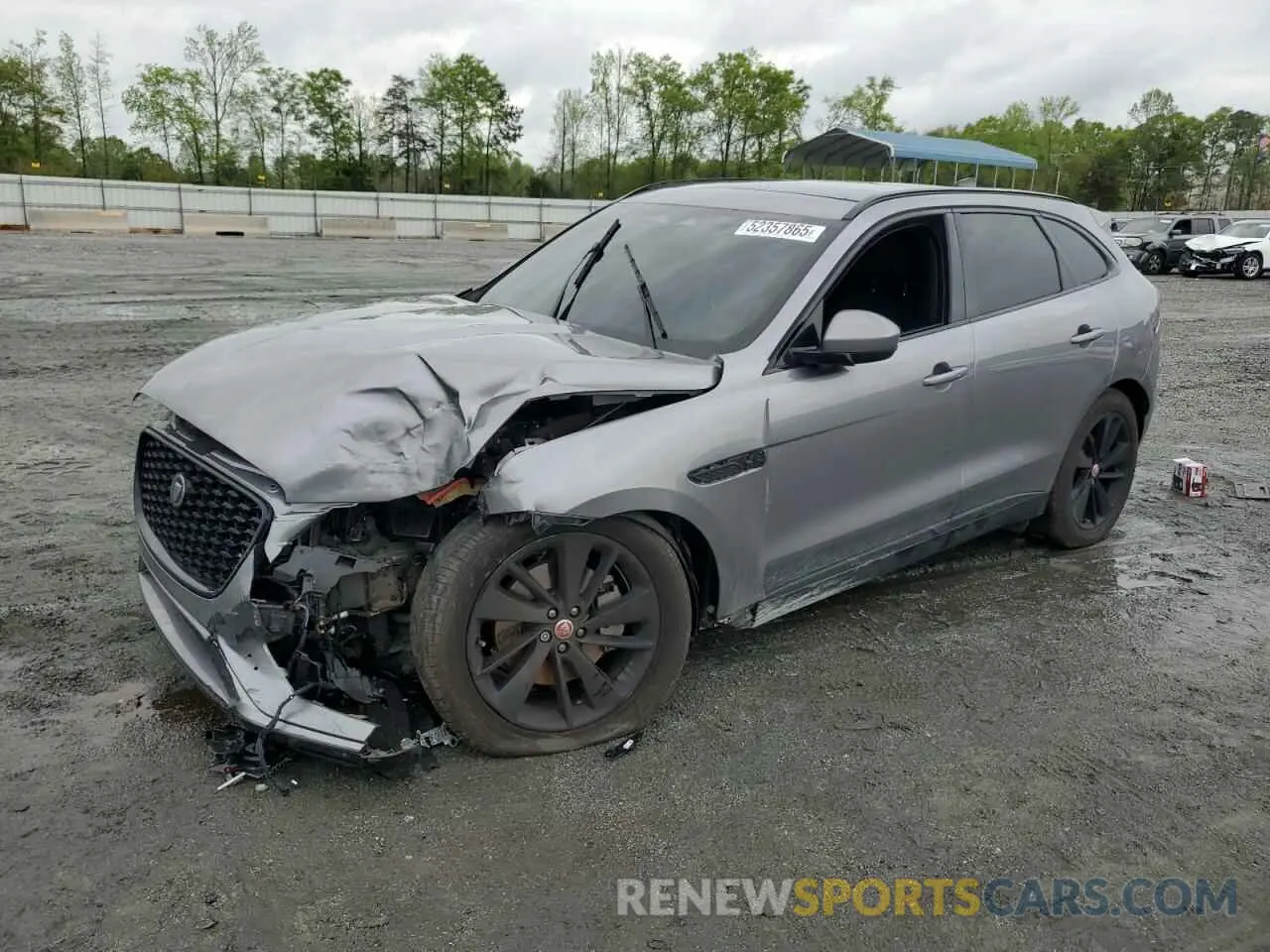 1 Photograph of a damaged car SADCJ2EX6PA716406 JAGUAR F-PACE 2023
