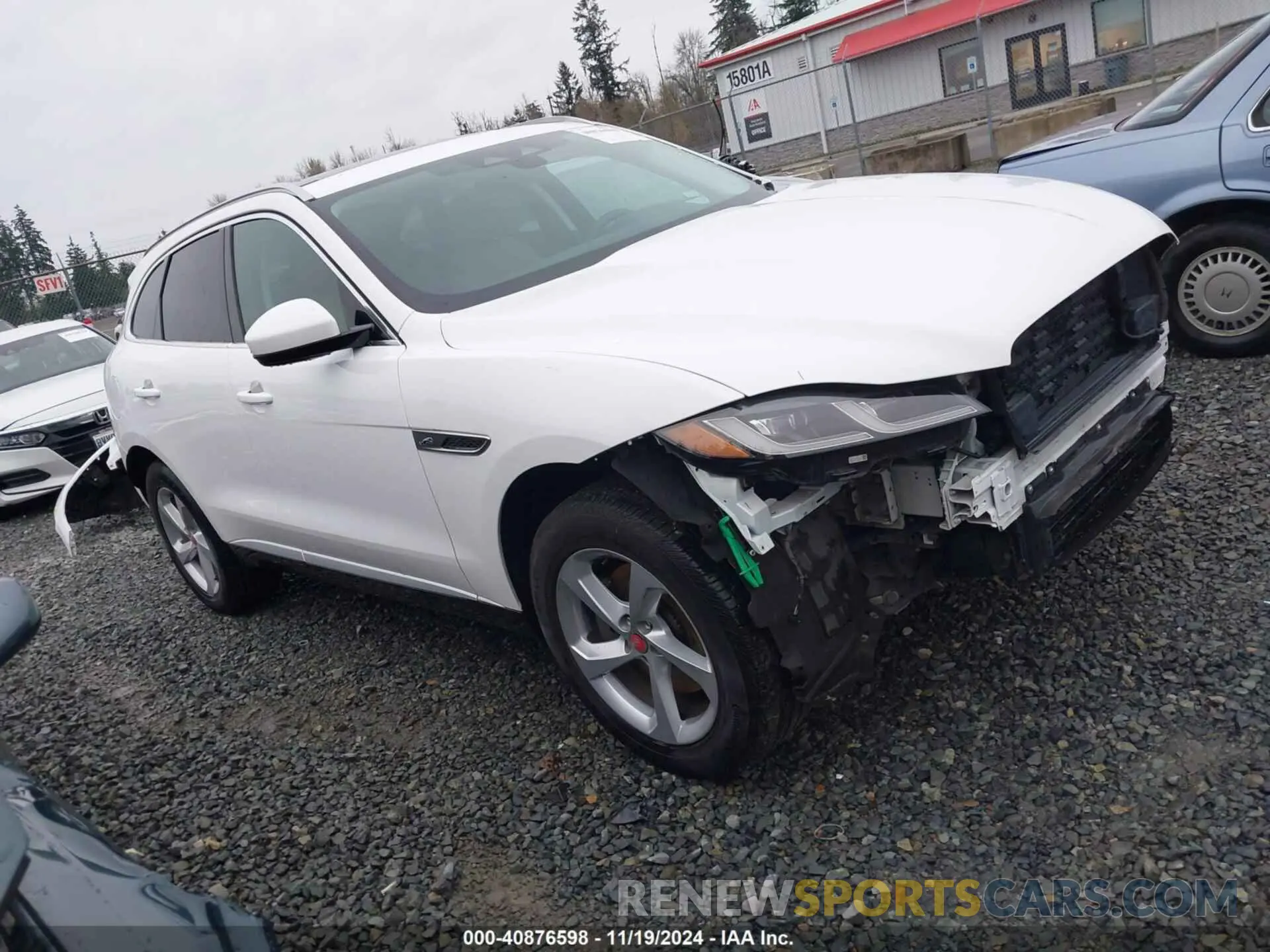 1 Photograph of a damaged car SADCJ2EX7PA705835 JAGUAR F-PACE 2023