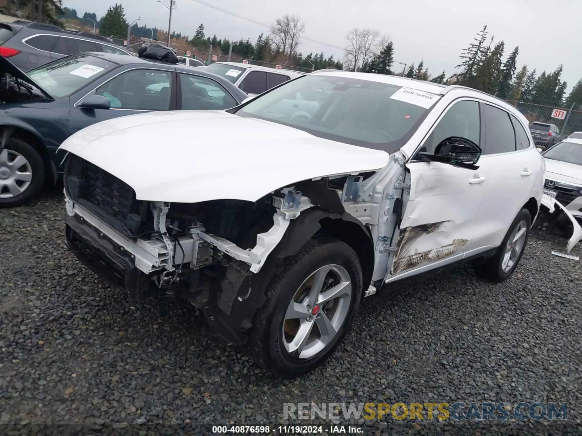 2 Photograph of a damaged car SADCJ2EX7PA705835 JAGUAR F-PACE 2023