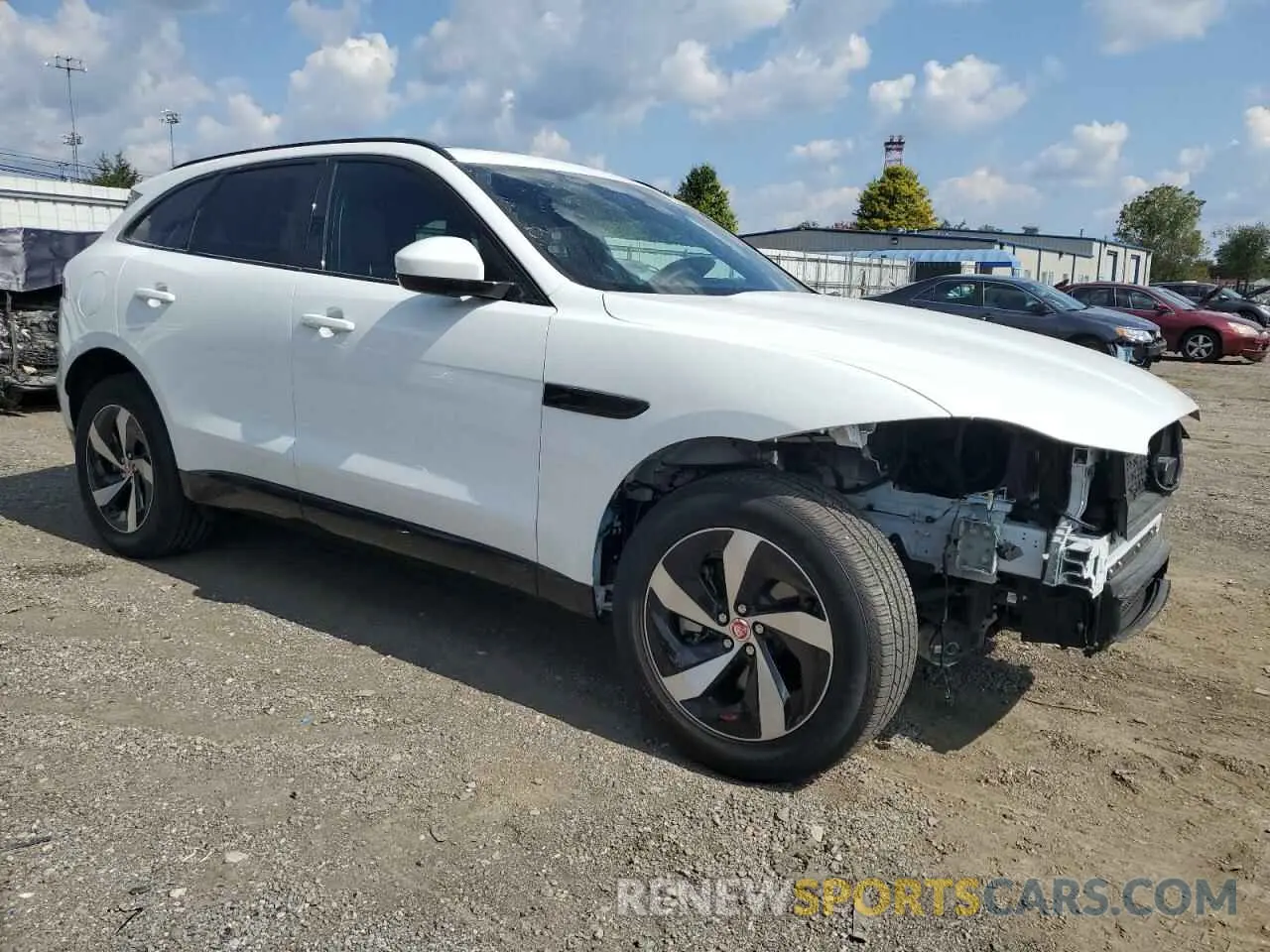 4 Photograph of a damaged car SADCJ2EXXPA709832 JAGUAR F-PACE 2023