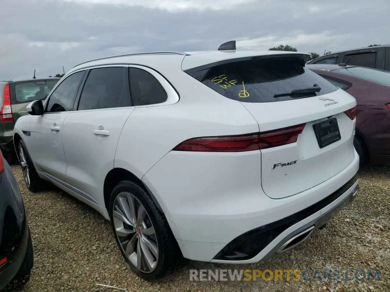 2 Photograph of a damaged car SADCT2FU6PA708143 JAGUAR F-PACE 2023