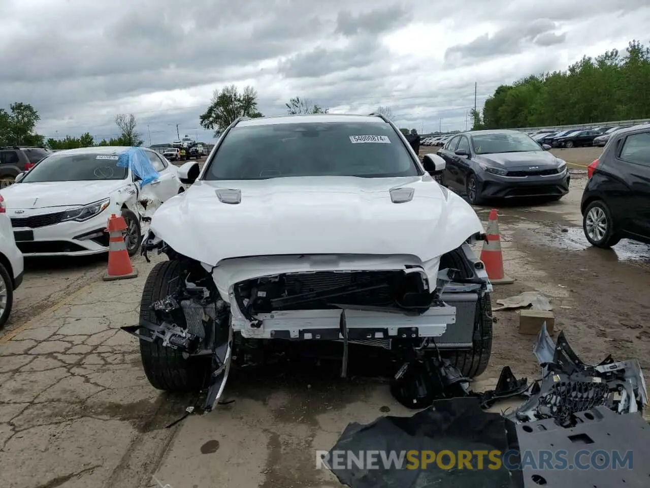 5 Photograph of a damaged car SADCZ2EE6PA712007 JAGUAR F-PACE 2023