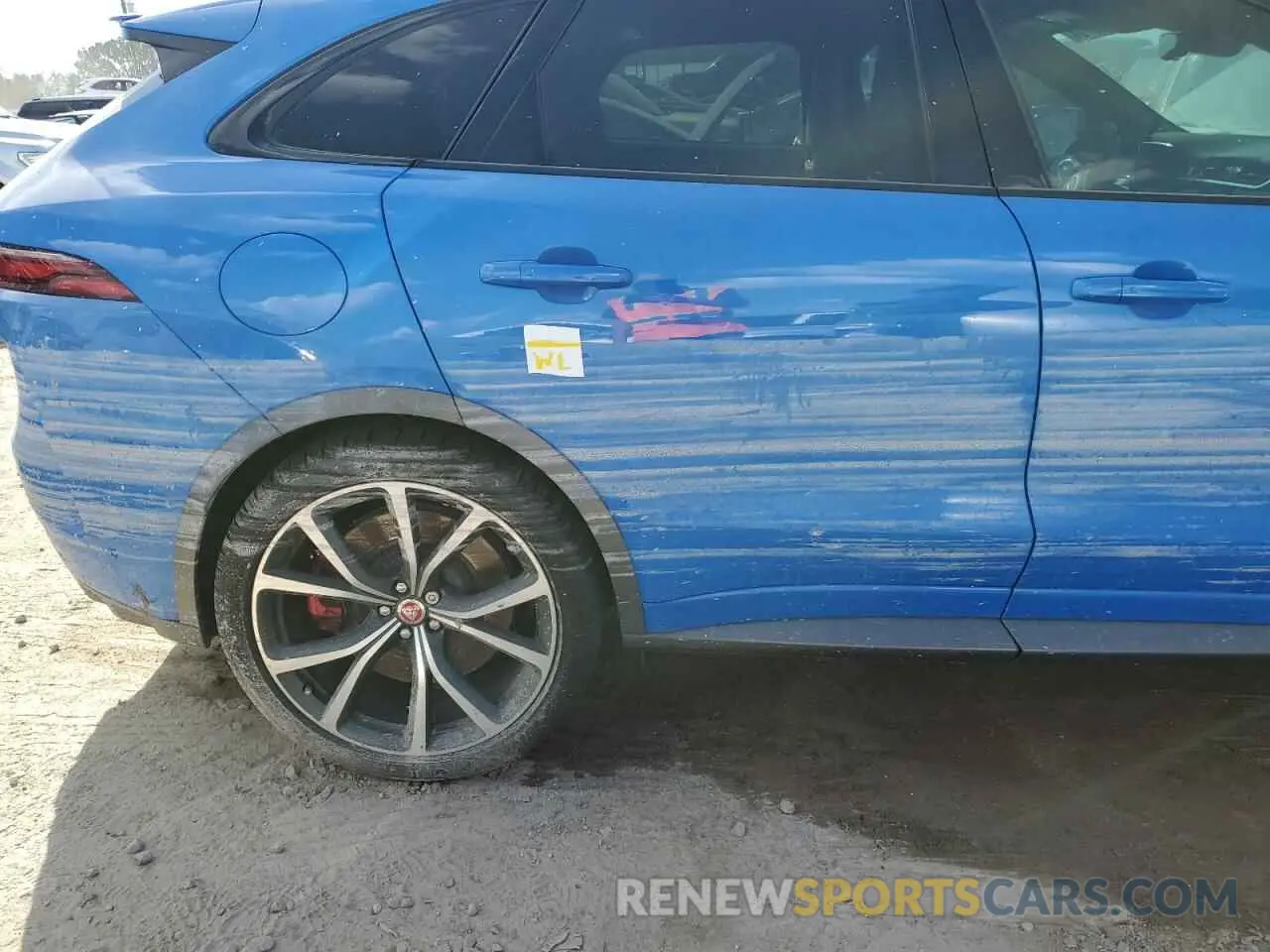 12 Photograph of a damaged car SADCZ2EE7PA704045 JAGUAR F-PACE 2023