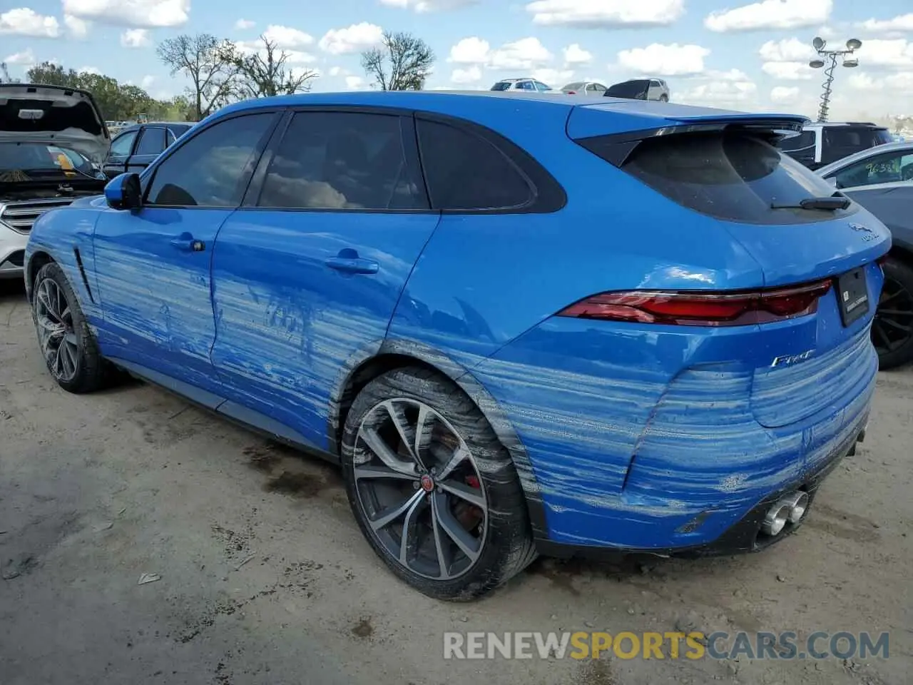 2 Photograph of a damaged car SADCZ2EE7PA704045 JAGUAR F-PACE 2023