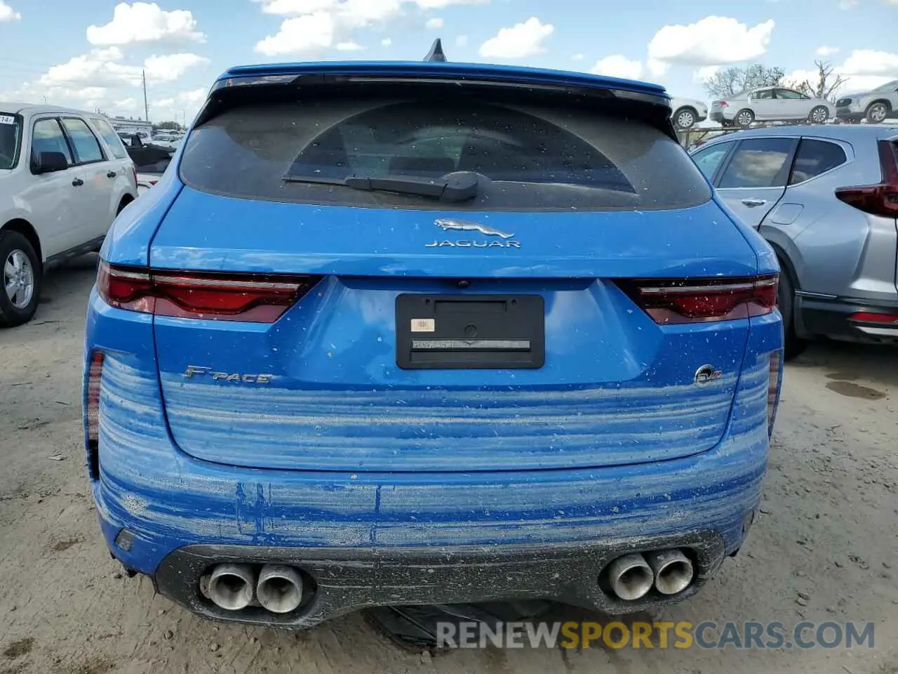 6 Photograph of a damaged car SADCZ2EE7PA704045 JAGUAR F-PACE 2023