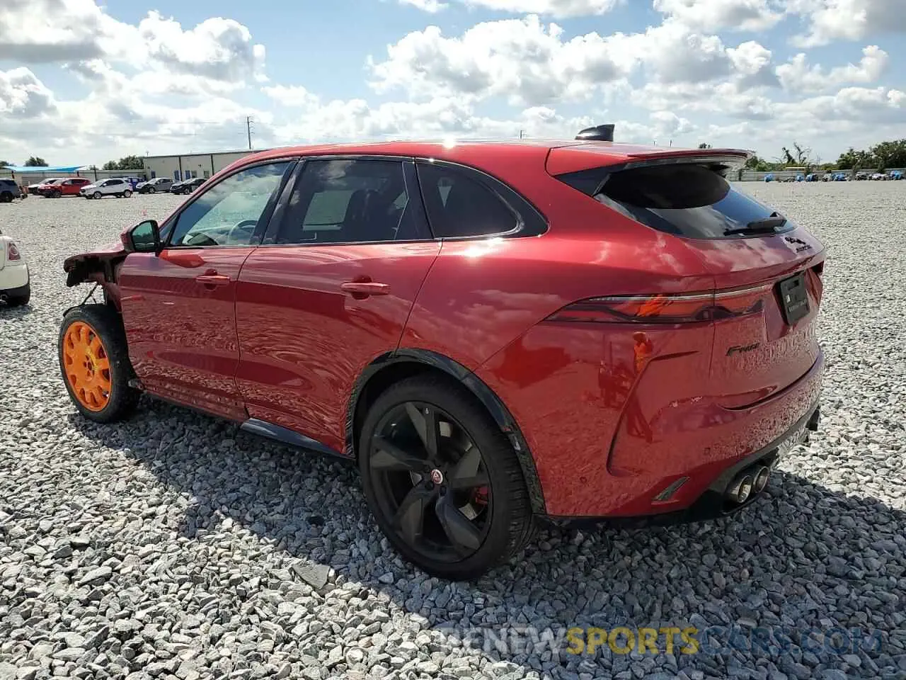 2 Photograph of a damaged car SADCZ2EEXPA708753 JAGUAR F-PACE 2023