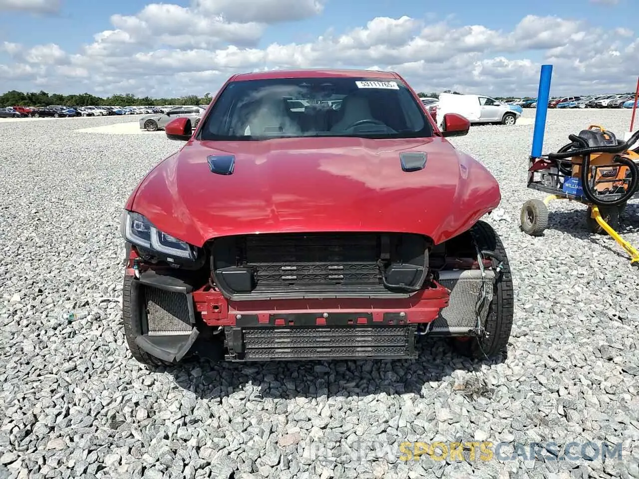 5 Photograph of a damaged car SADCZ2EEXPA708753 JAGUAR F-PACE 2023