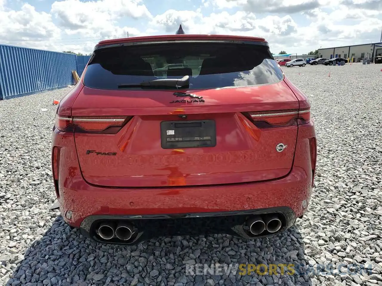 6 Photograph of a damaged car SADCZ2EEXPA708753 JAGUAR F-PACE 2023