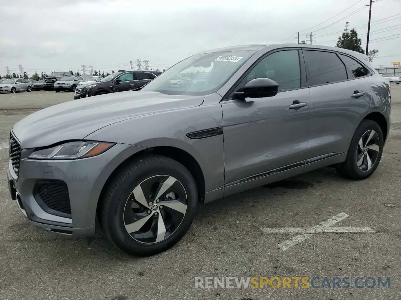 1 Photograph of a damaged car SADCT2EX8RA732328 JAGUAR F-PACE 2024