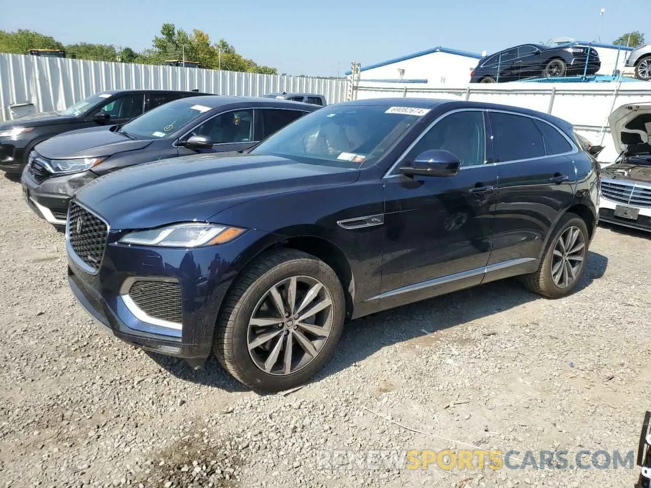1 Photograph of a damaged car SADCT2EX9RA728062 JAGUAR F-PACE 2024