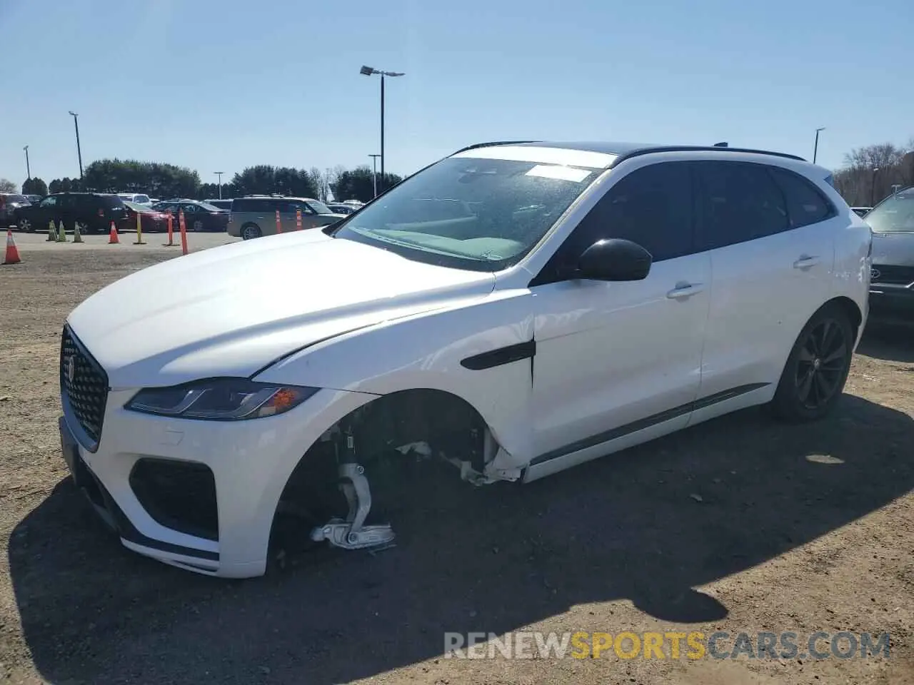 1 Photograph of a damaged car SADCT2FU0RA726107 JAGUAR F-PACE 2024