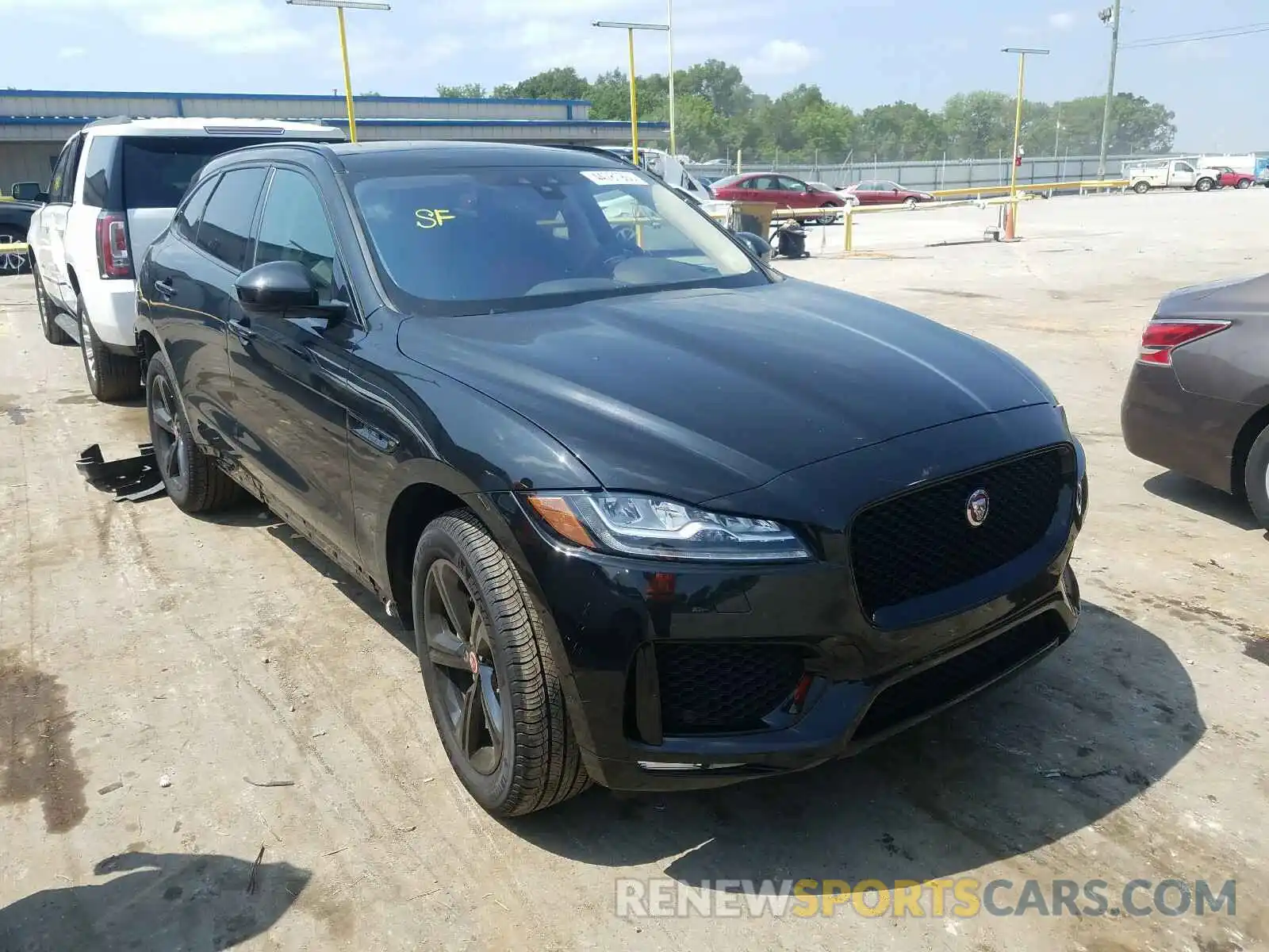 1 Photograph of a damaged car SADCP2FX7LA616936 JAGUAR F-PACE CHE 2020