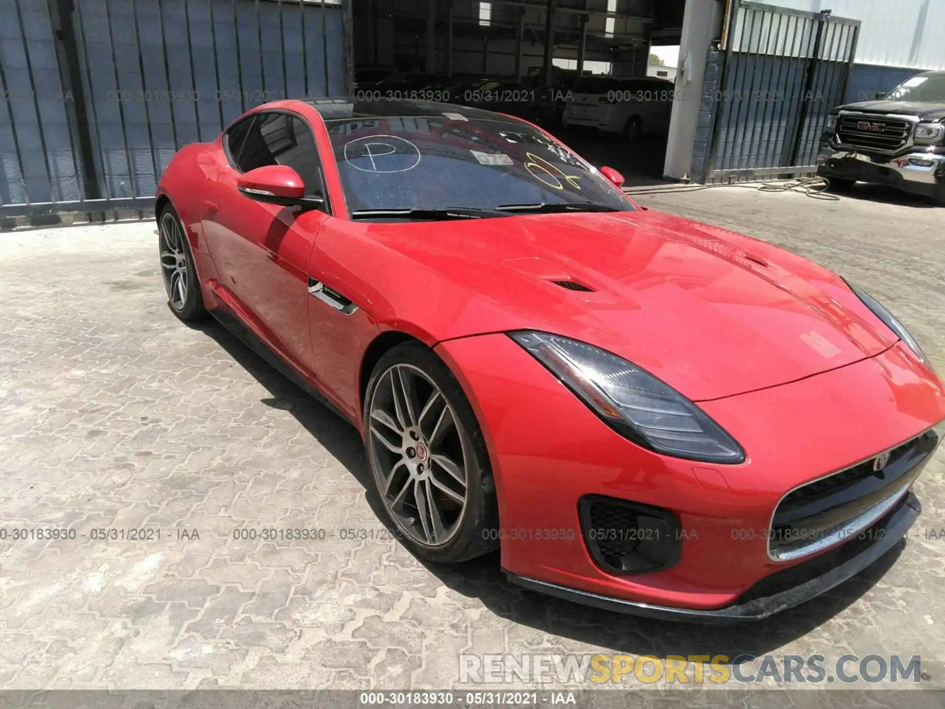 1 Photograph of a damaged car 00000000000K57917 JAGUAR F-TYPE 2019