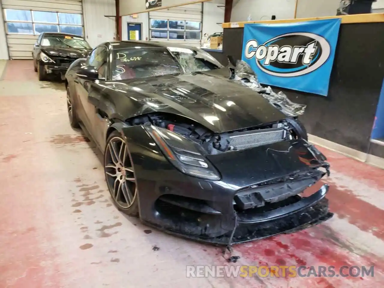 1 Photograph of a damaged car SAJD51EE0KCK59975 JAGUAR F-TYPE 2019