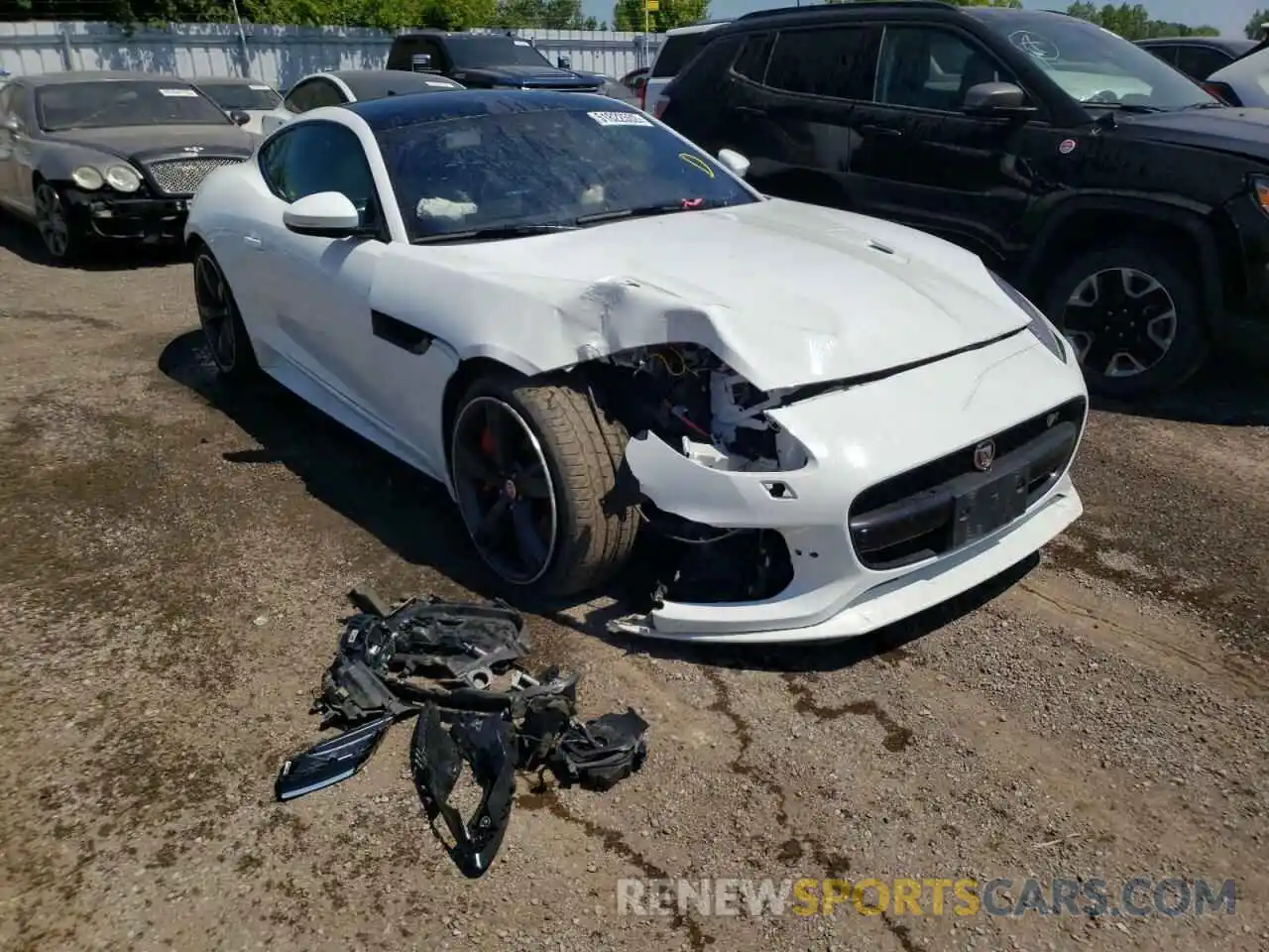 1 Photograph of a damaged car SAJD51EE2KCK58746 JAGUAR F-TYPE 2019