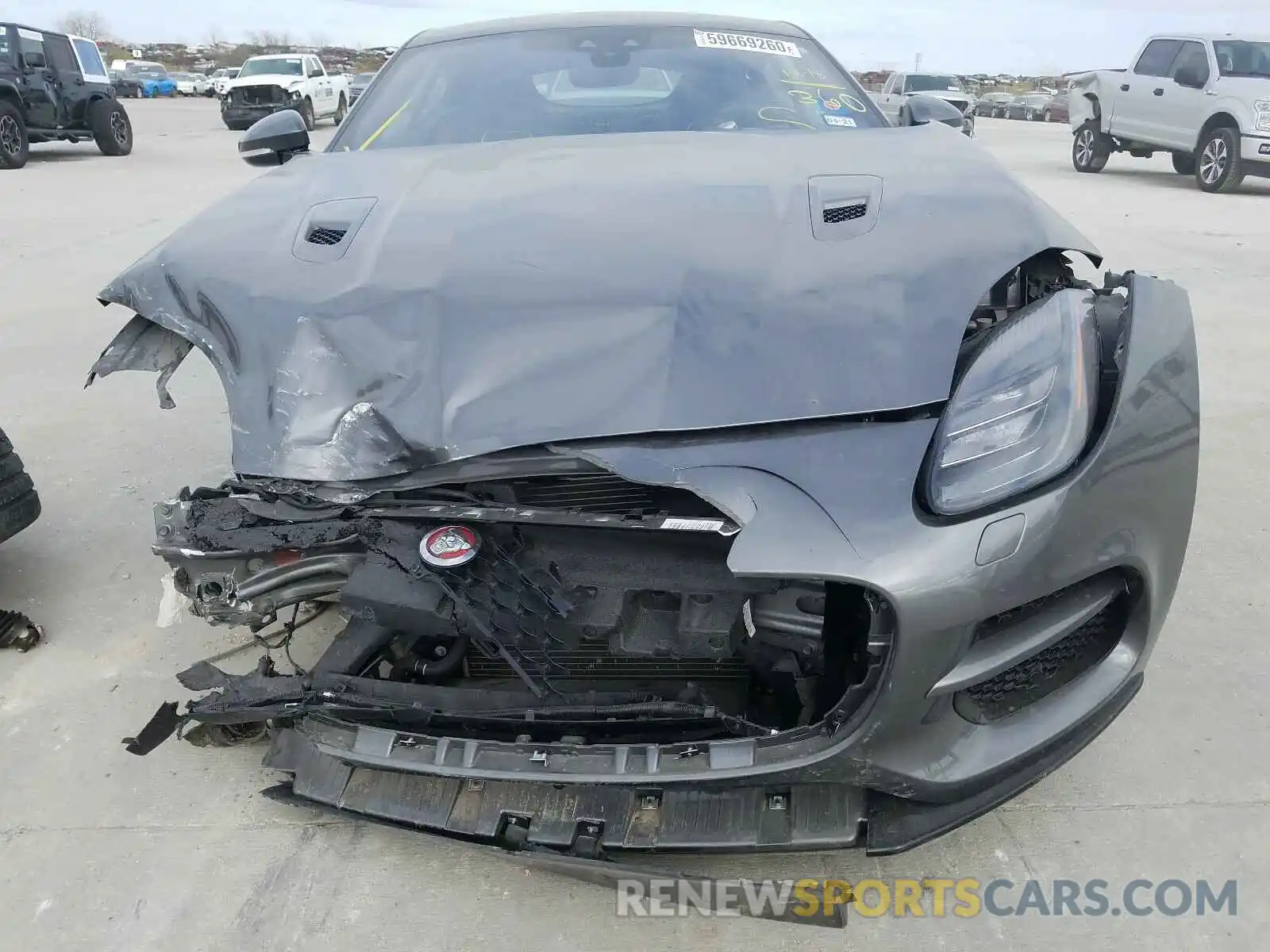 9 Photograph of a damaged car SAJD51EE6KCK62251 JAGUAR F-TYPE 2019