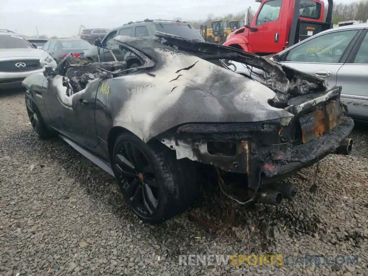 3 Photograph of a damaged car SAJD51EE7KCK62713 JAGUAR F-TYPE 2019