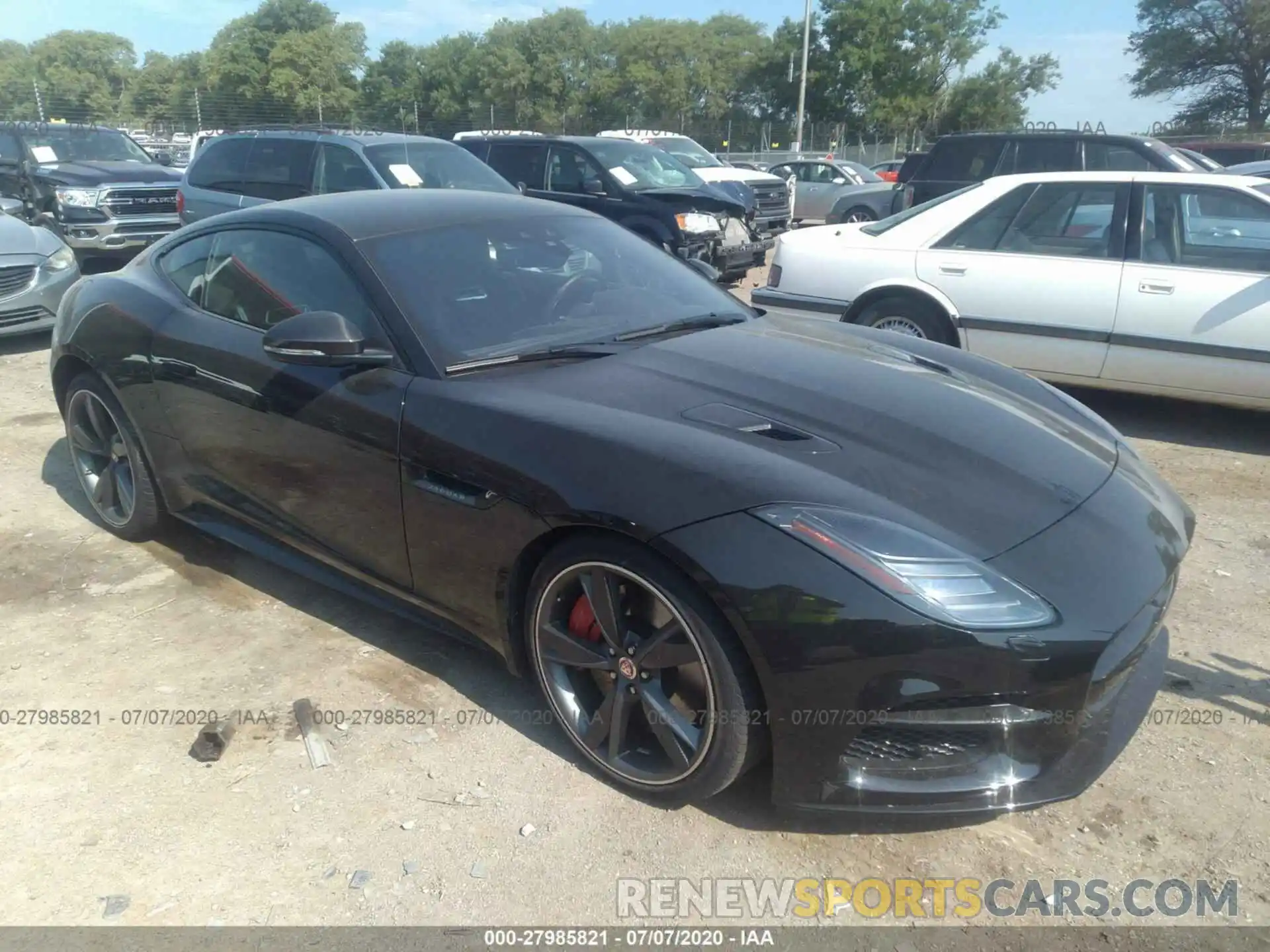 1 Photograph of a damaged car SAJD51EE8KCK62252 JAGUAR F-TYPE 2019