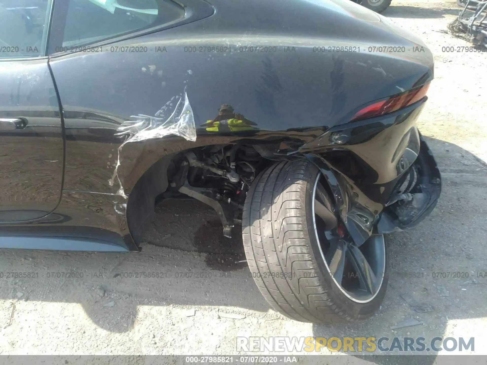 6 Photograph of a damaged car SAJD51EE8KCK62252 JAGUAR F-TYPE 2019