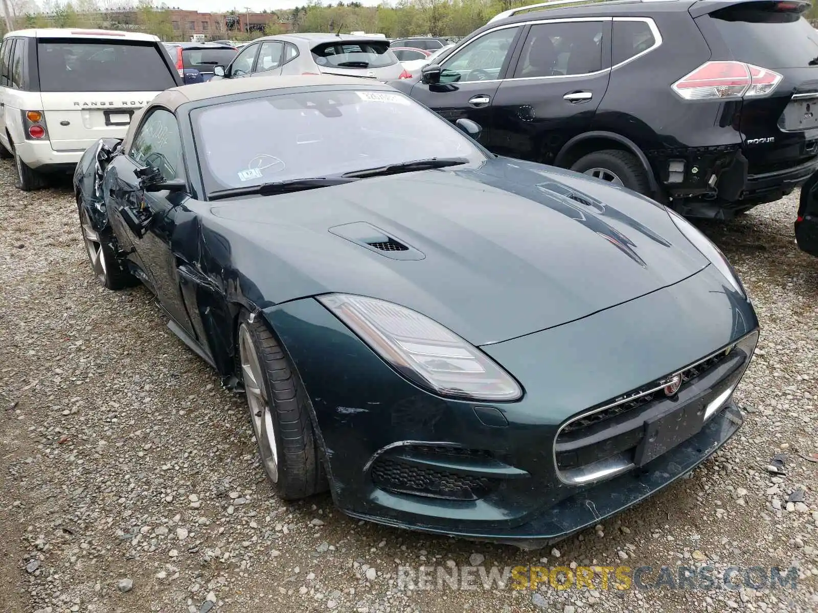 1 Photograph of a damaged car SAJD55EE7KCK60418 JAGUAR F-TYPE 2019