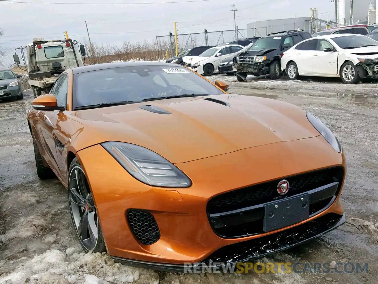 1 Photograph of a damaged car SAJDD1EV1KCK60149 JAGUAR F-TYPE 2019