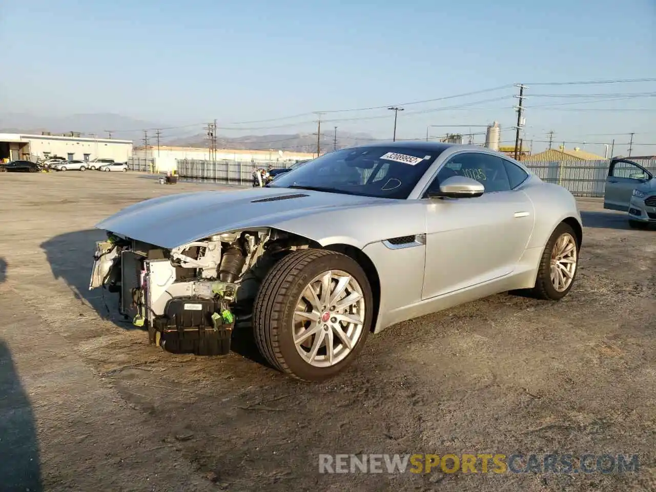 2 Photograph of a damaged car SAJDD1EV1KCK62533 JAGUAR F-TYPE 2019