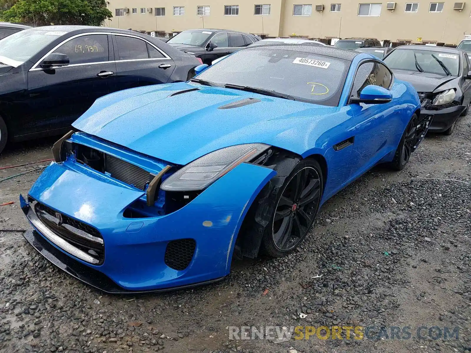 2 Photograph of a damaged car SAJDD1GX6KCK60579 JAGUAR F-TYPE 2019