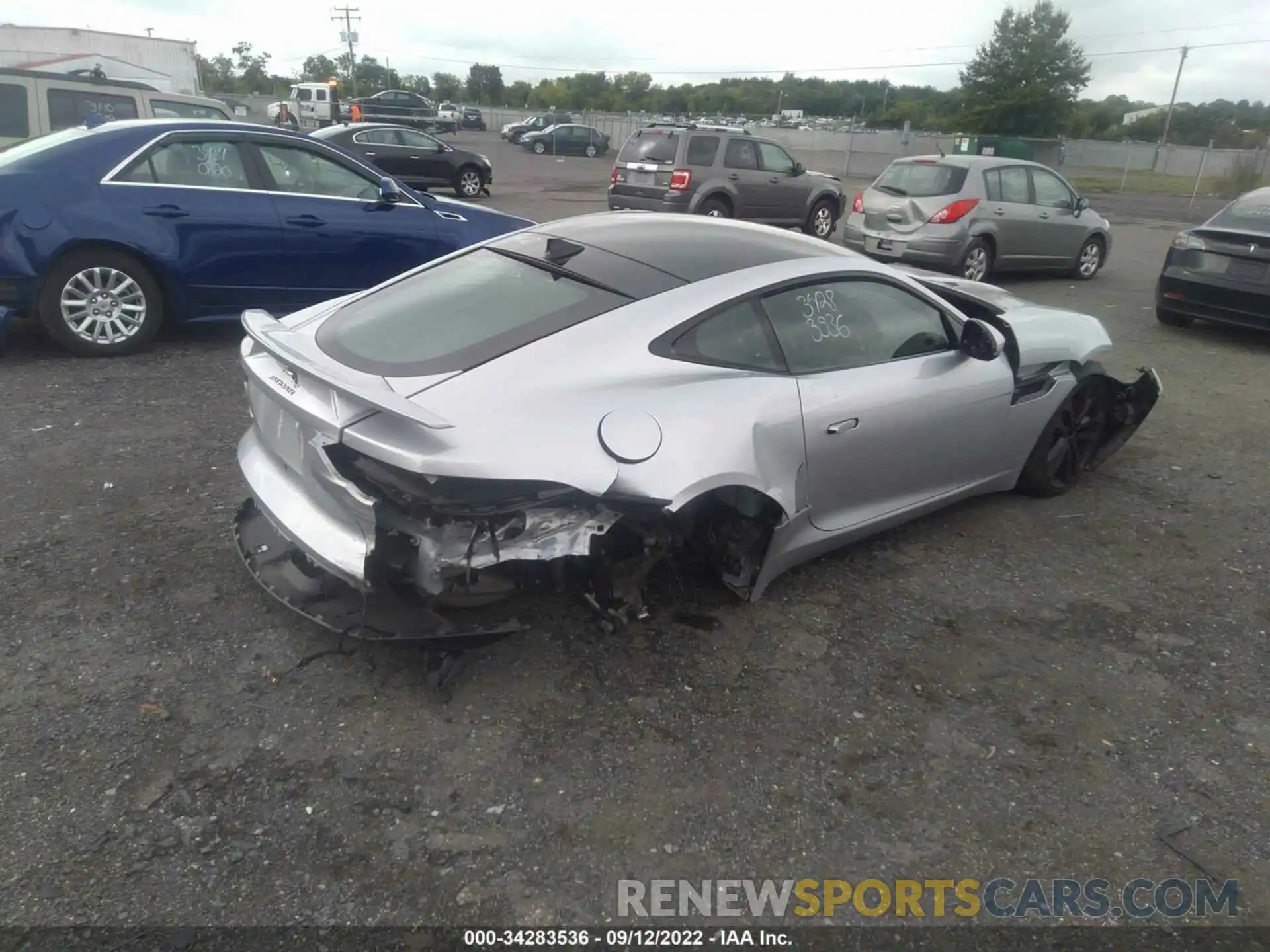 4 Photograph of a damaged car SAJDD1GX6KCK62283 JAGUAR F-TYPE 2019