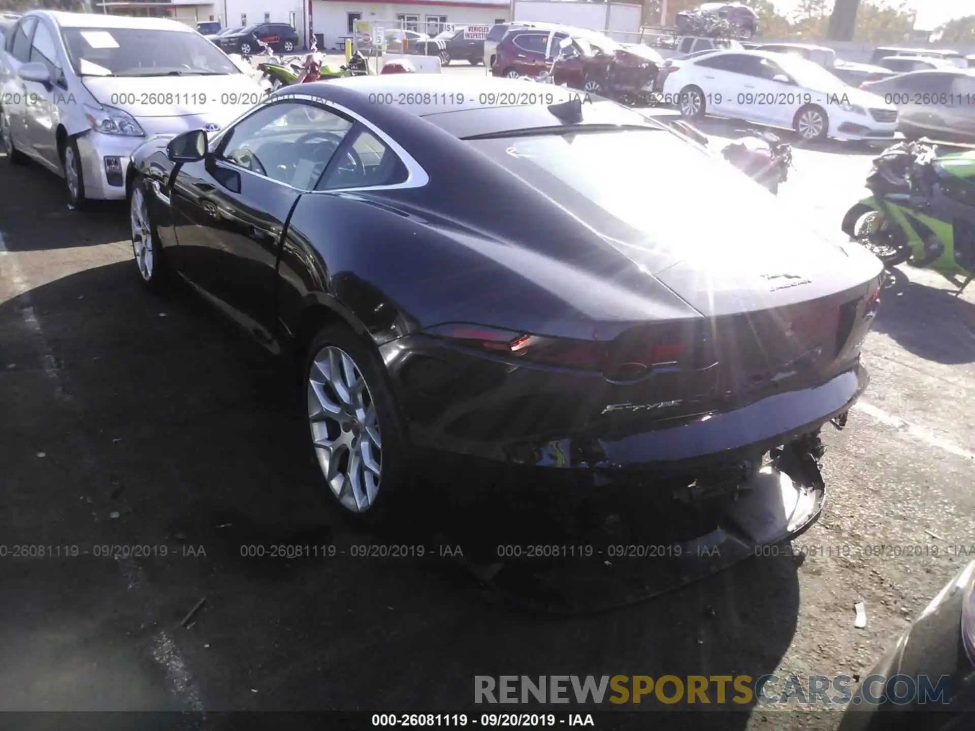 3 Photograph of a damaged car SAJDD1GX7KCK61420 JAGUAR F-TYPE 2019