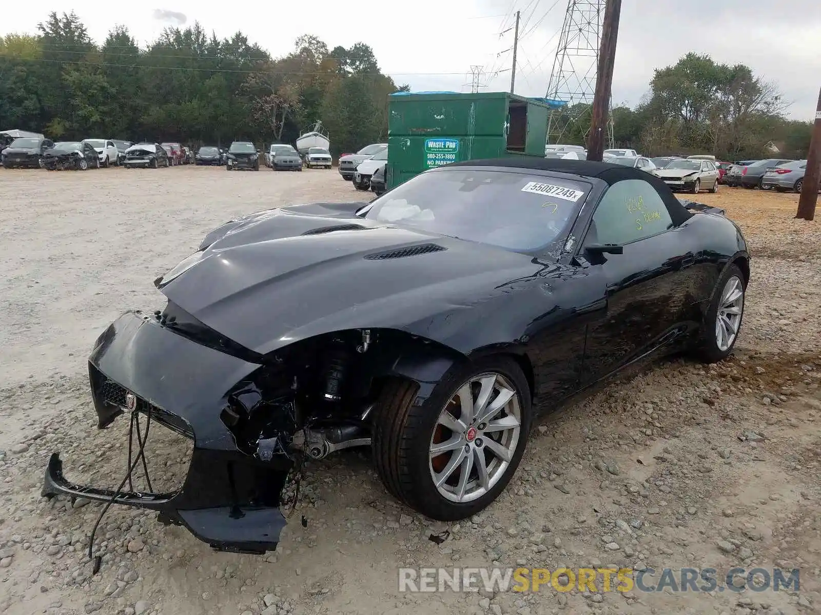 2 Photograph of a damaged car SAJDD5EV0KCK62241 JAGUAR F-TYPE 2019