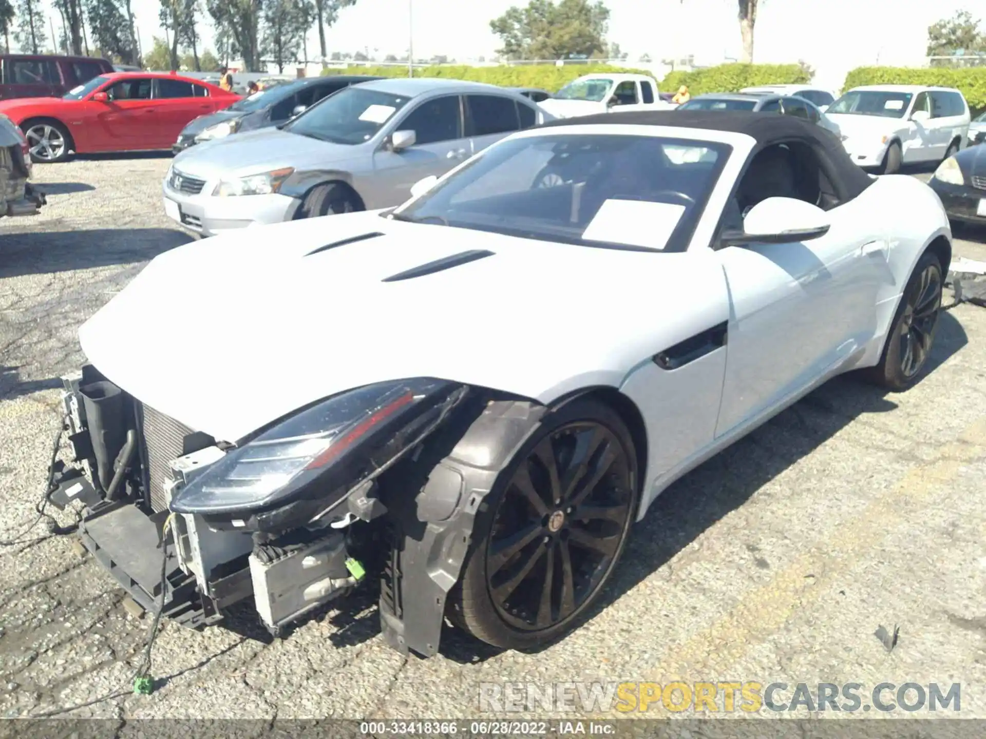 2 Photograph of a damaged car SAJDD5GX4KCK61432 JAGUAR F-TYPE 2019