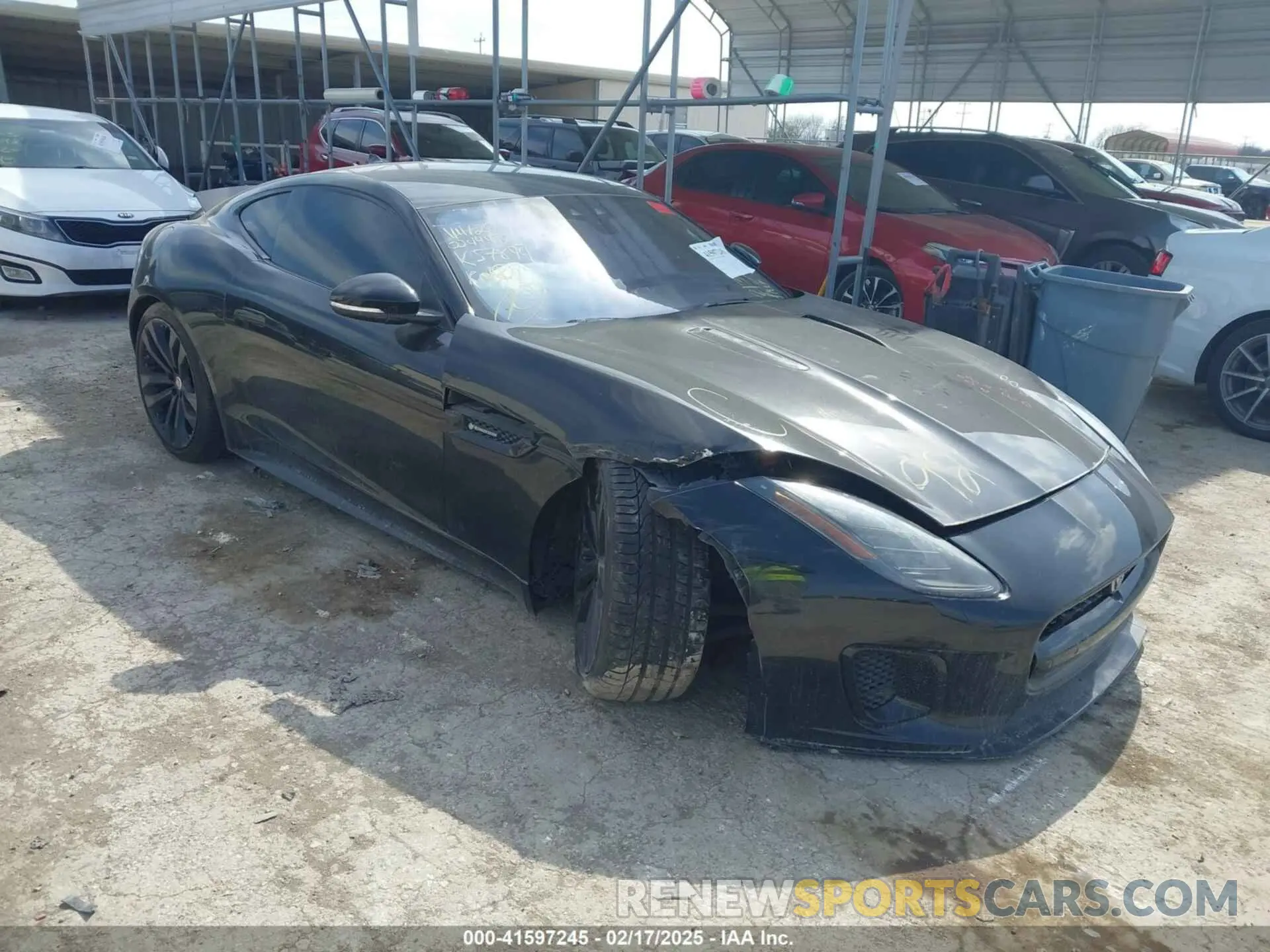 1 Photograph of a damaged car SAJDF1FV7KCK57894 JAGUAR F-TYPE 2019