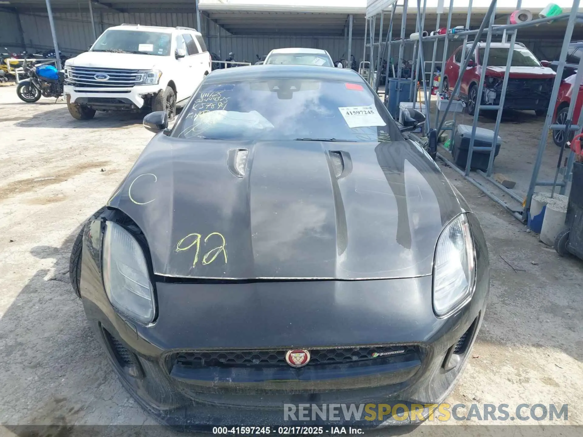12 Photograph of a damaged car SAJDF1FV7KCK57894 JAGUAR F-TYPE 2019