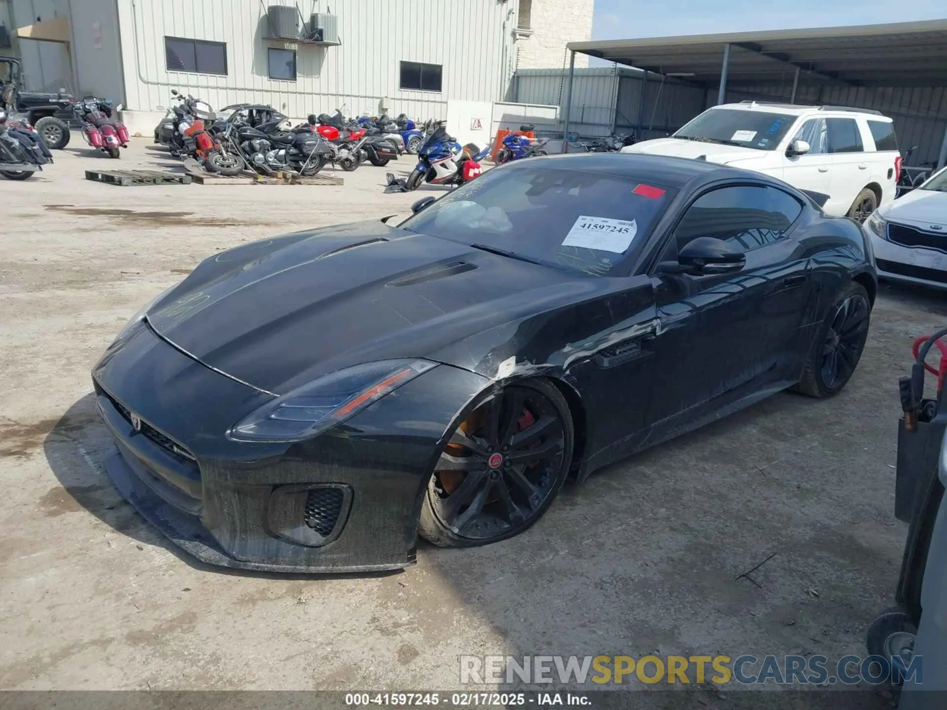 2 Photograph of a damaged car SAJDF1FV7KCK57894 JAGUAR F-TYPE 2019