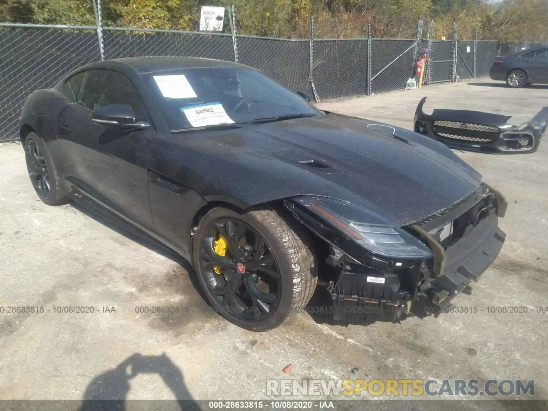 1 Photograph of a damaged car SAJD51EE9LCK63895 JAGUAR F-TYPE 2020