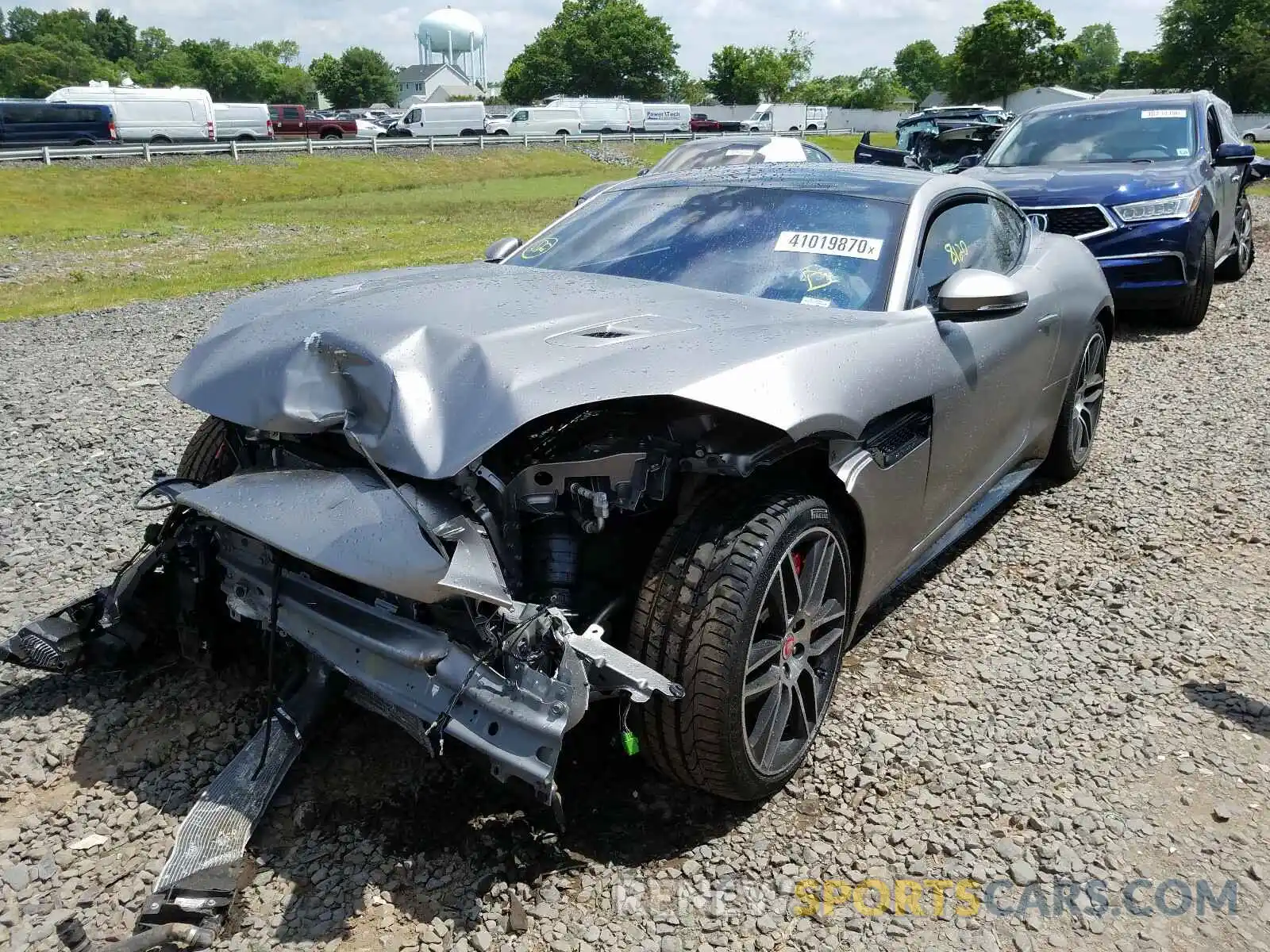 2 Photograph of a damaged car SAJD51EE9LCK64206 JAGUAR F-TYPE 2020