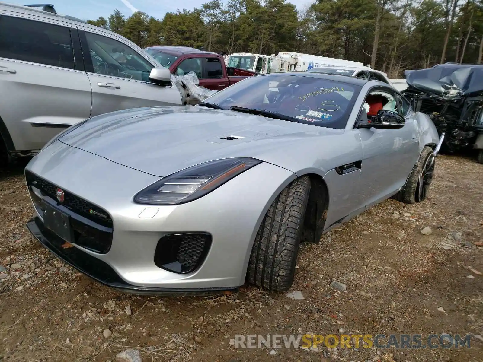 2 Photograph of a damaged car SAJD81FVXLCK64401 JAGUAR F-TYPE 2020