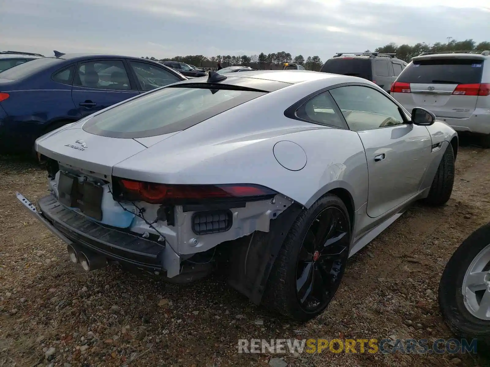 4 Photograph of a damaged car SAJD81FVXLCK64401 JAGUAR F-TYPE 2020