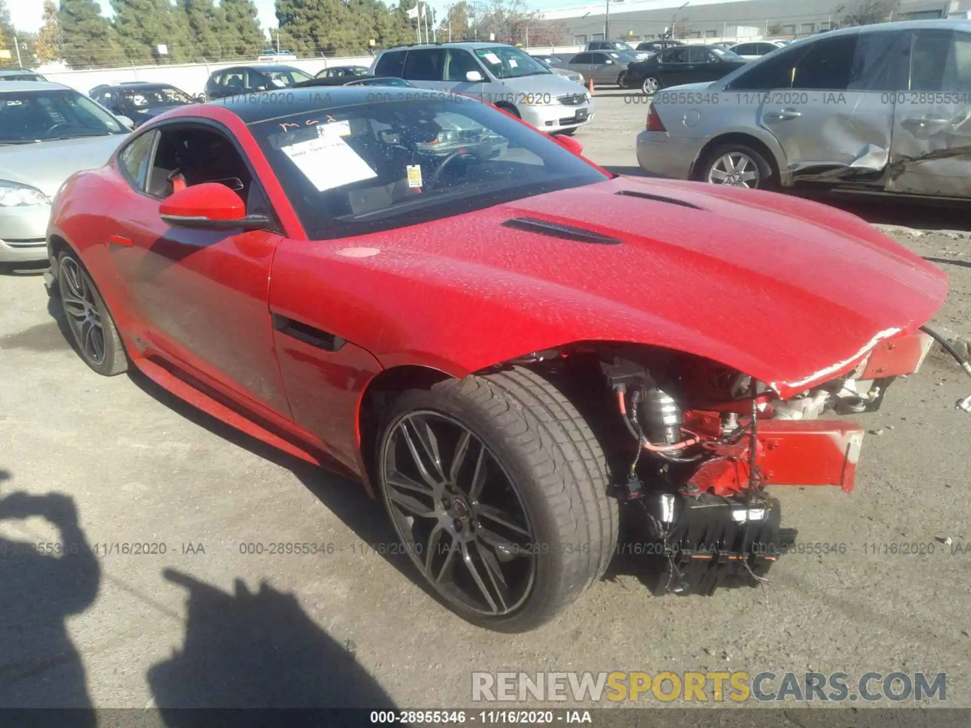 1 Photograph of a damaged car SAJDD1GX3LCK63022 JAGUAR F-TYPE 2020