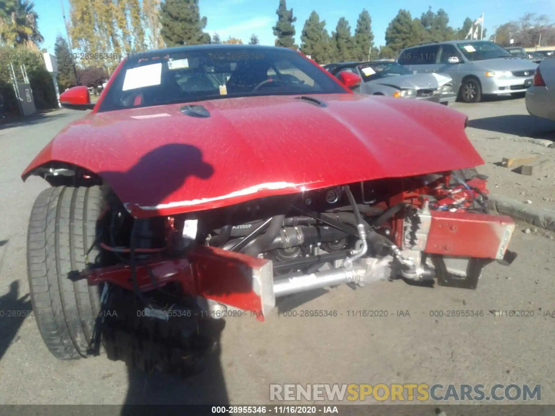 6 Photograph of a damaged car SAJDD1GX3LCK63022 JAGUAR F-TYPE 2020