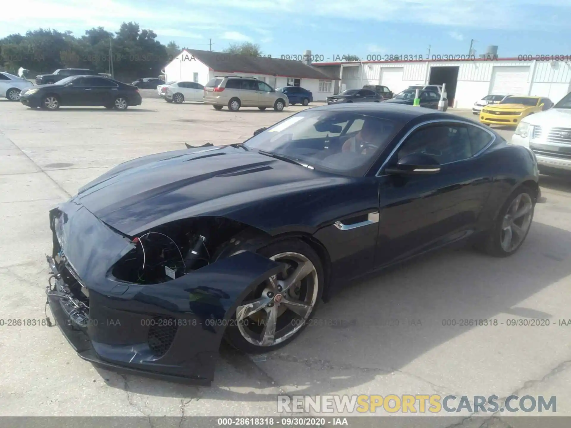 2 Photograph of a damaged car SAJDD1GX6LCK67260 JAGUAR F-TYPE 2020