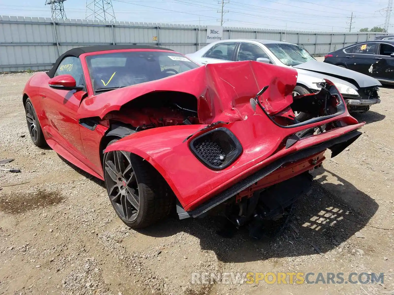 1 Photograph of a damaged car SAJDD5GX1LCK63057 JAGUAR F-TYPE 2020