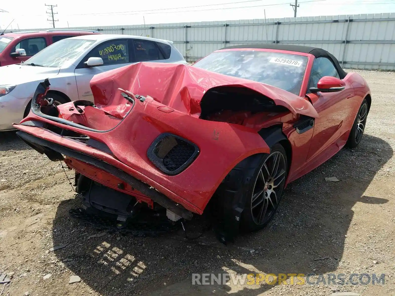 2 Photograph of a damaged car SAJDD5GX1LCK63057 JAGUAR F-TYPE 2020