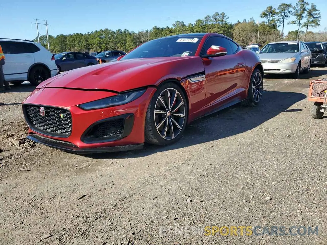 1 Photograph of a damaged car SAJD51FE1MCK73529 JAGUAR F-TYPE 2021