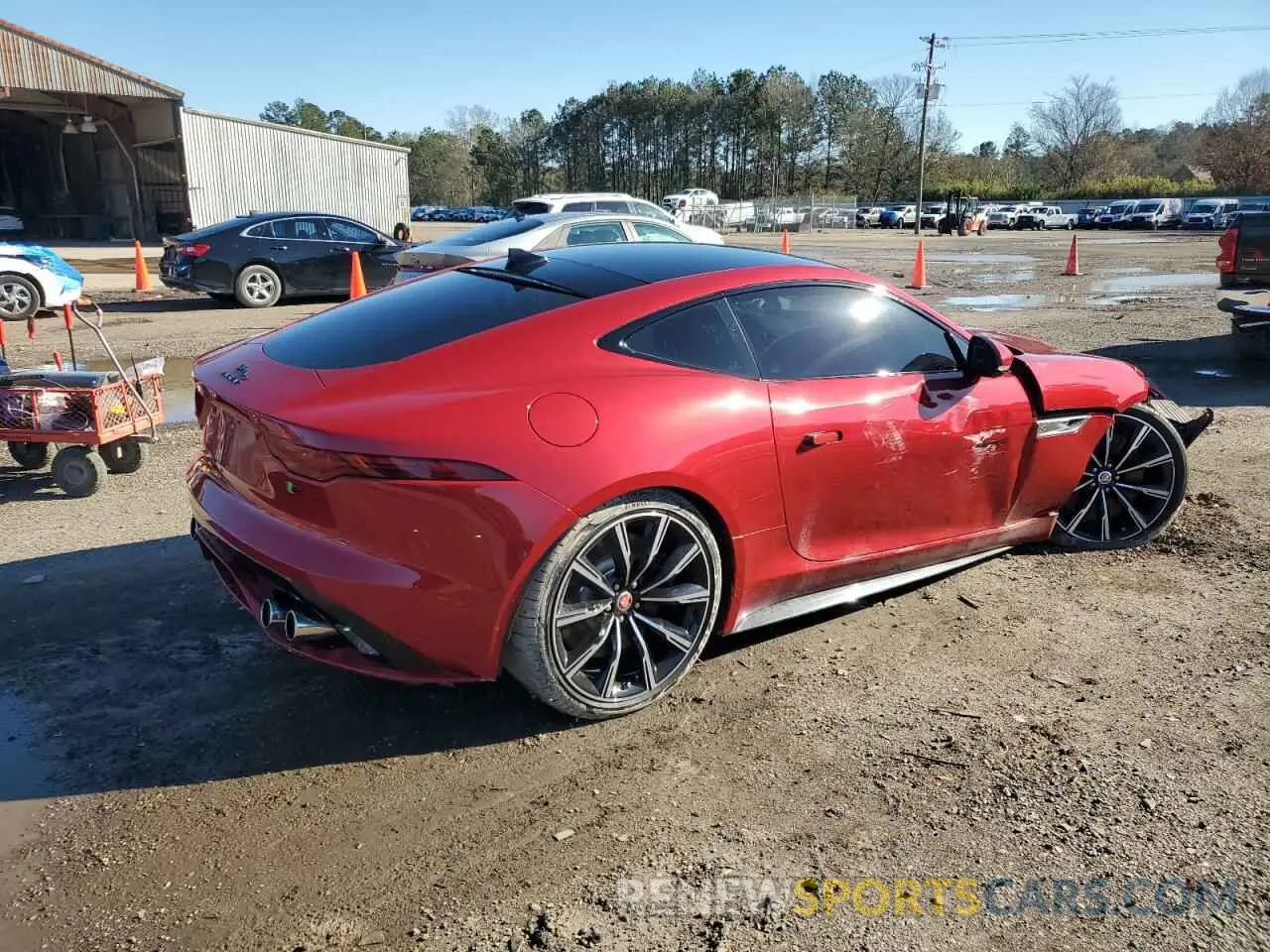 3 Photograph of a damaged car SAJD51FE1MCK73529 JAGUAR F-TYPE 2021